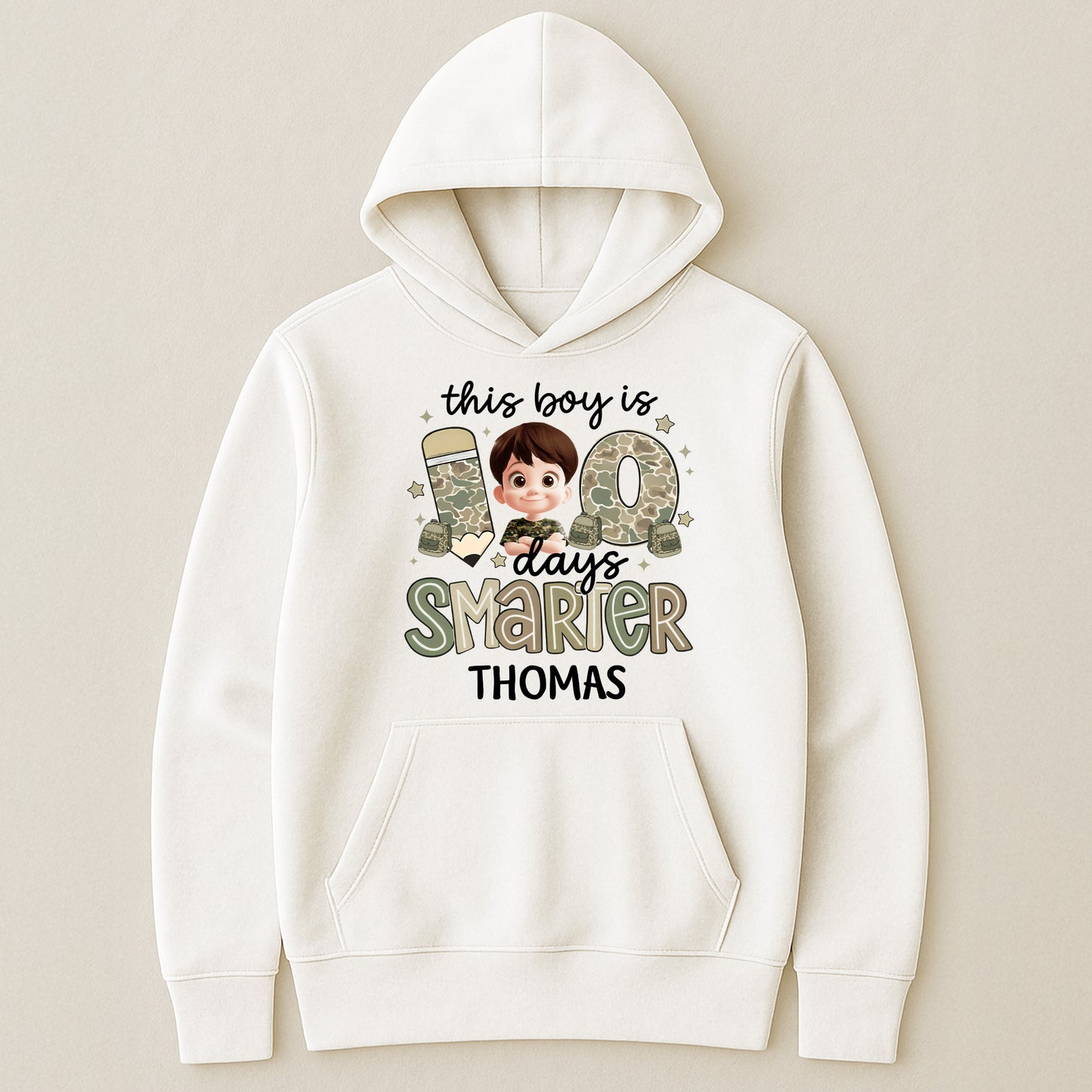 100 Days Smarter - Personalized Shirt