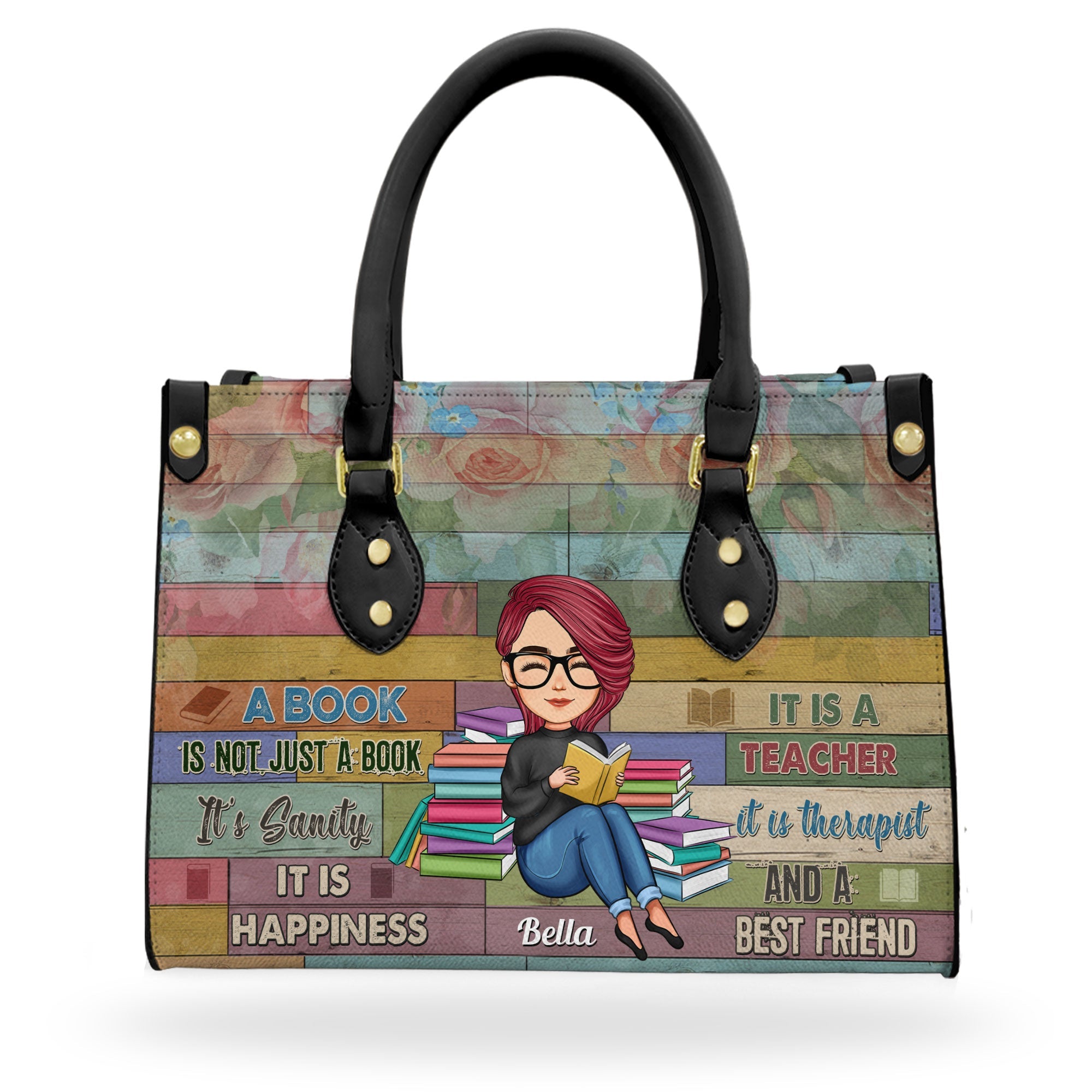 Just A Girl Who Loves Books - Personalized Tote Bag – Macorner