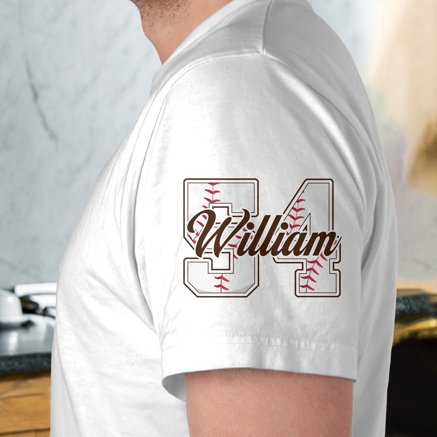 Baseball Lover, I Can Do All Things Through Christ - Personalized Shirt