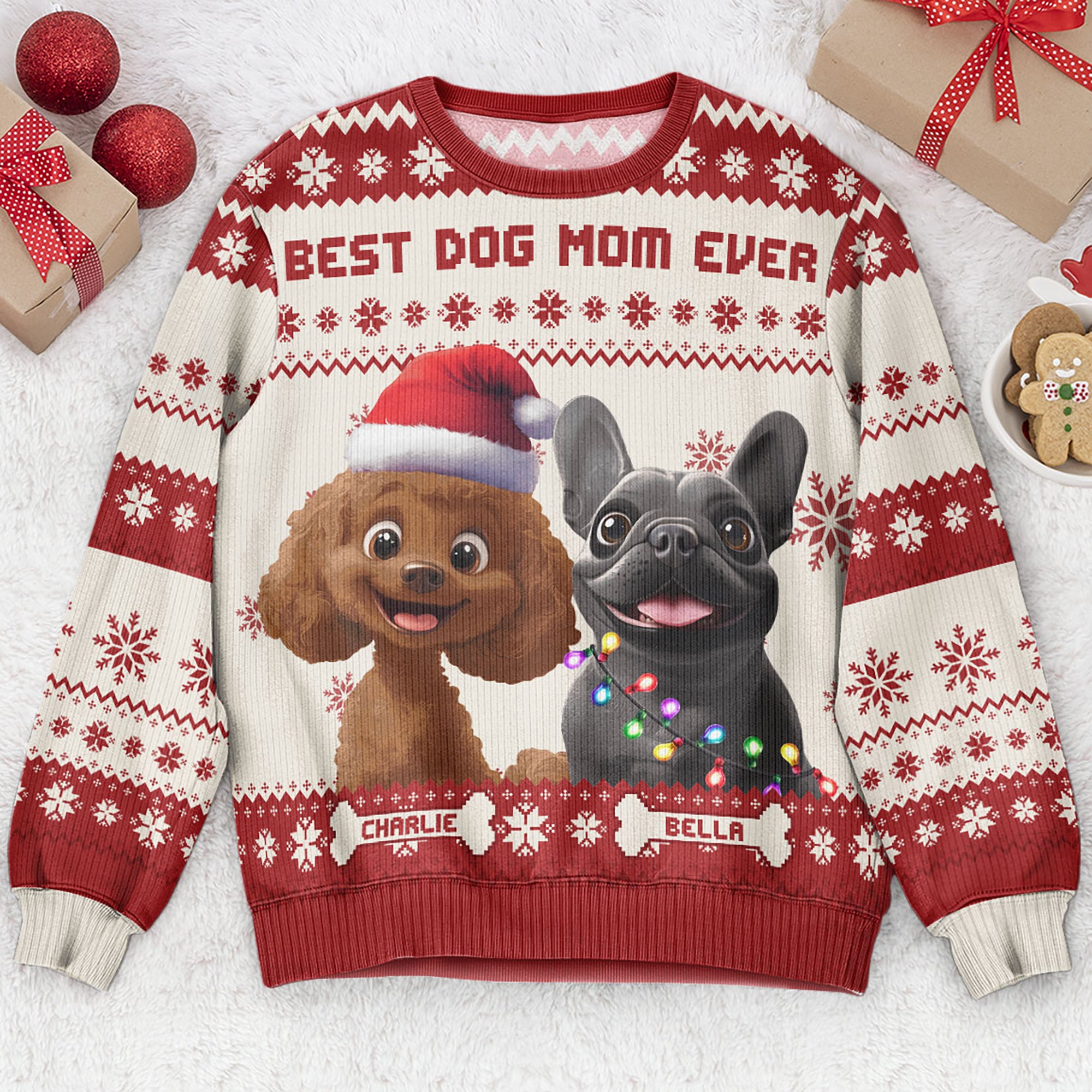 Best Dog Mom Ever - 3D Style