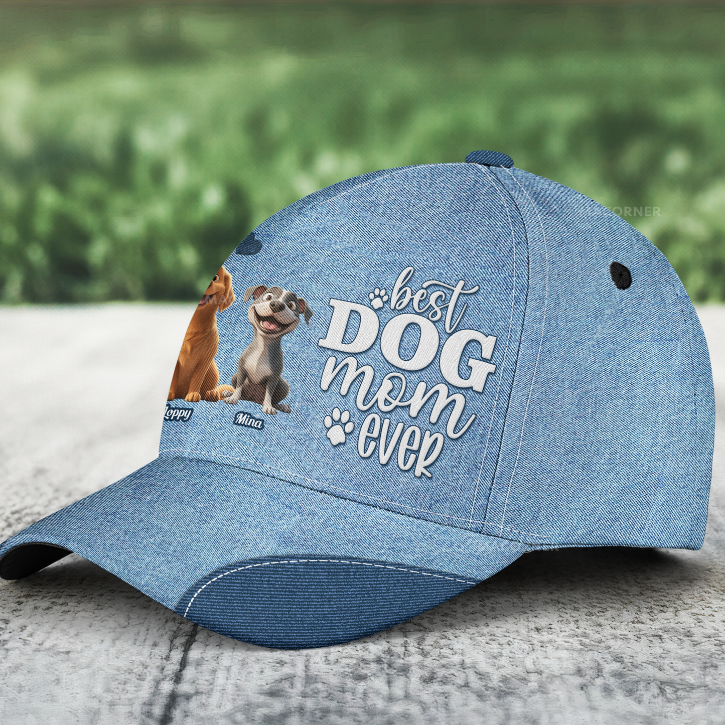 Best Dog Mom Ever - Personalized Classic Cap