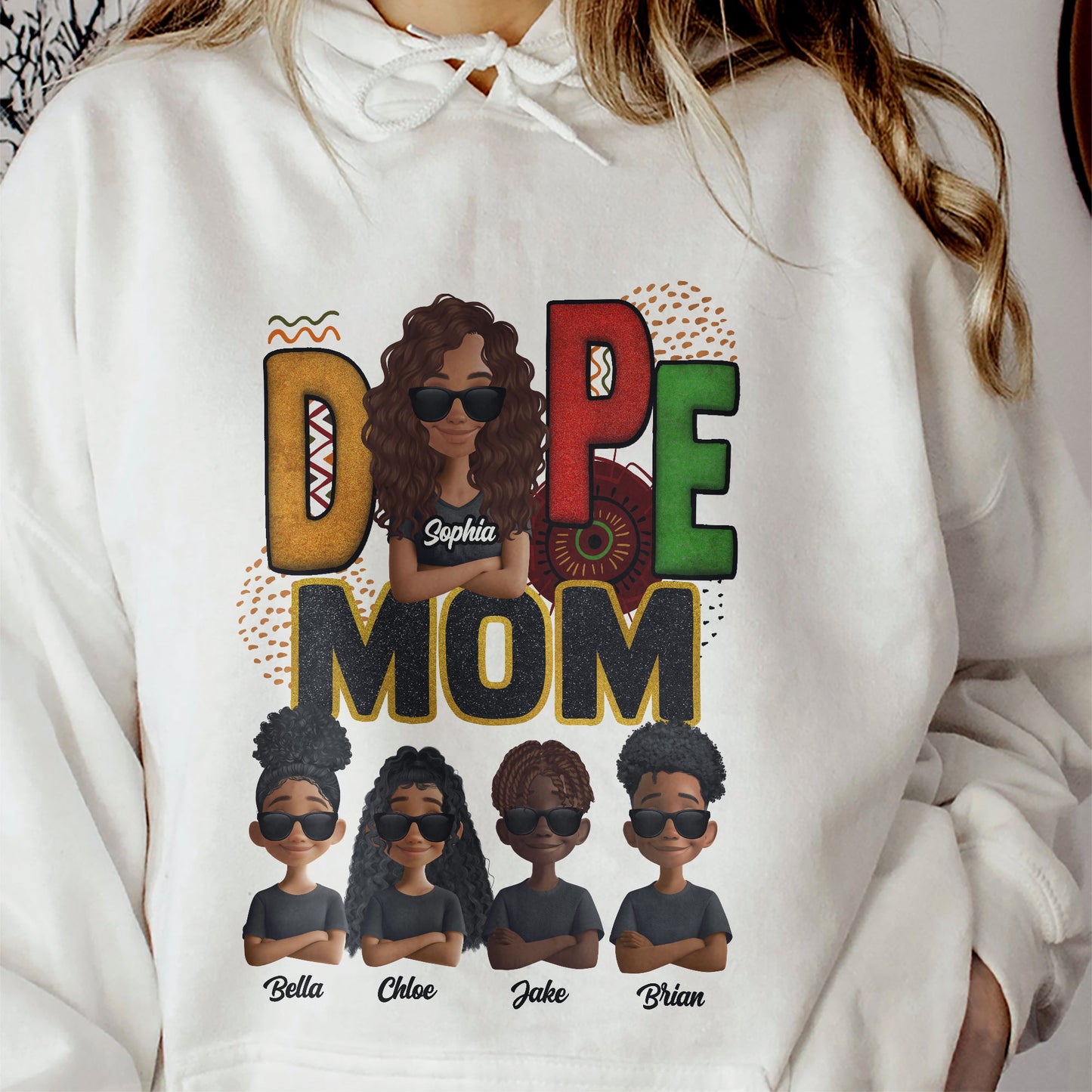 Best Mom Ever New Leopard Version - Personalized Shirt