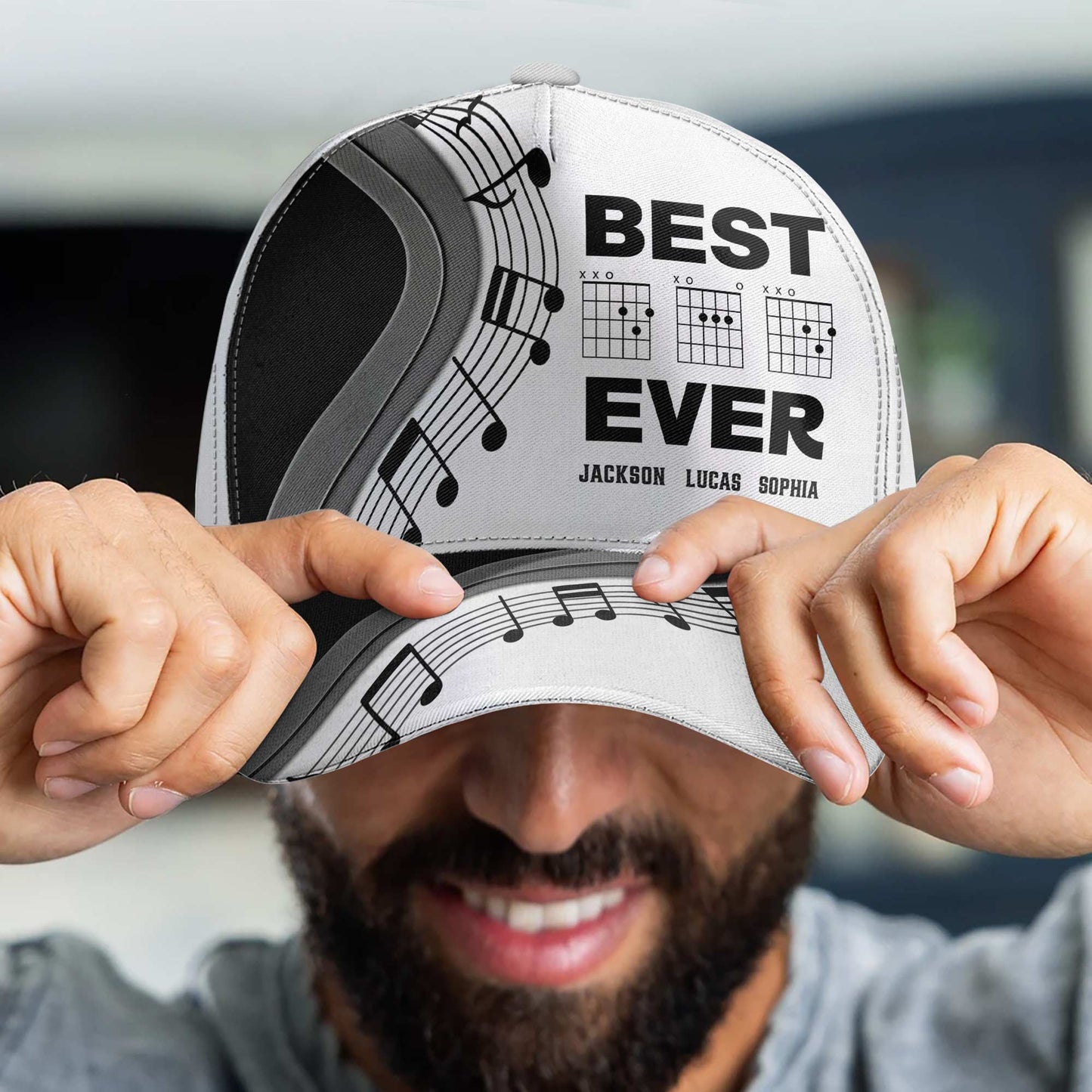 Best-Dad-Ever-Guitar-Lover-Personalized-Cap-4