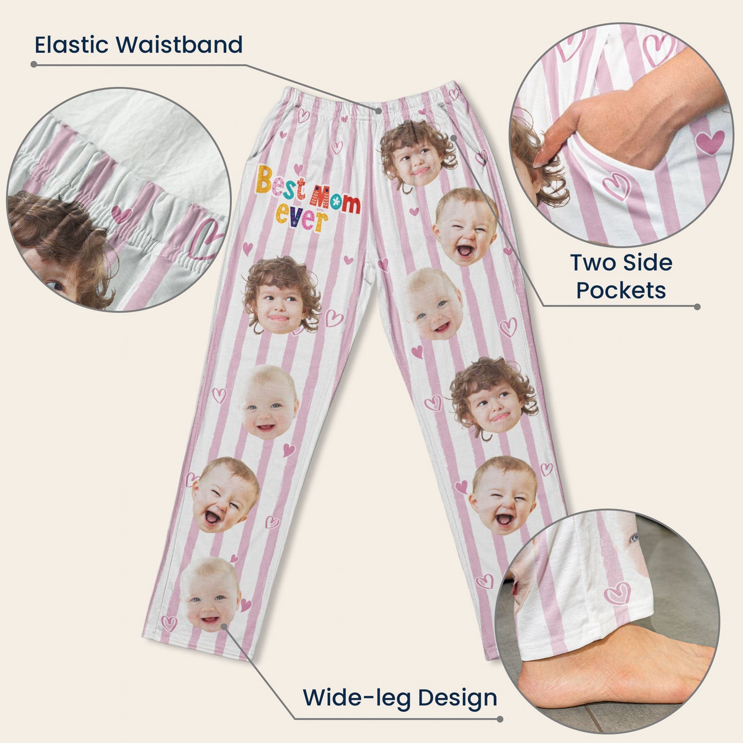 Best_Mom_Ever_Striped_Pattern_Personalized_Photo_Sweatpants_Lounge_Pants_With_Pockets_6