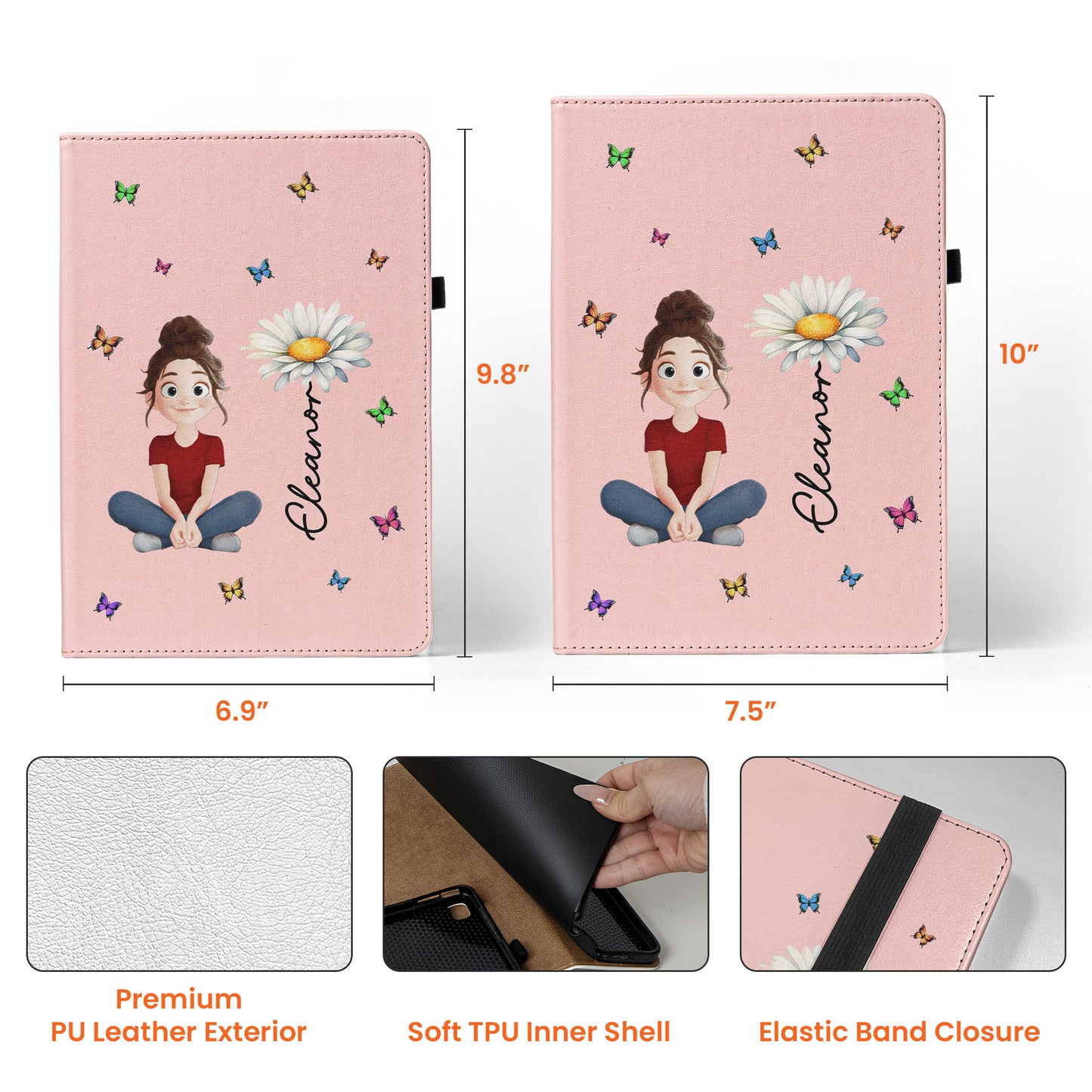 Birth Flower - Personalized Ipad Case