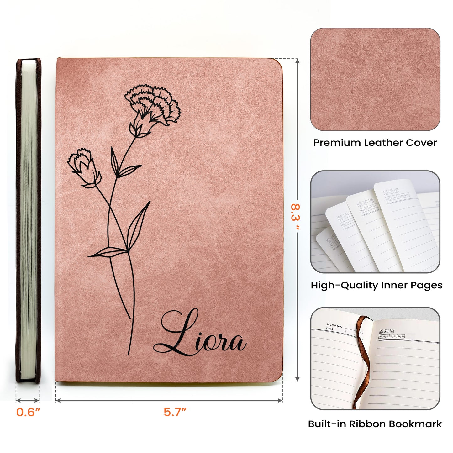 Birth-Month-Flower-Notebook-Custom-Journal-Birthday-Gift-Personalized-Leather-Journal-6