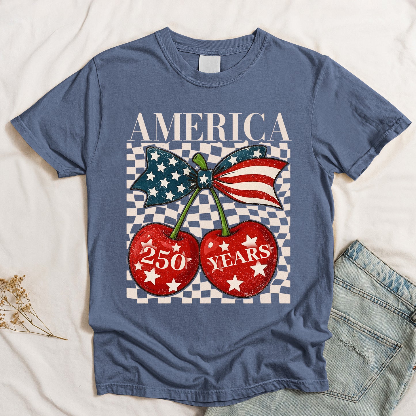 Cherry Independence 250 Years - Shirt