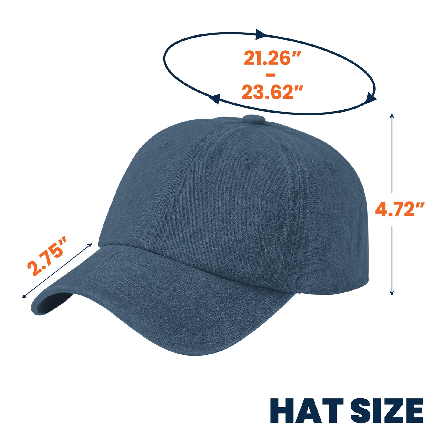 Booktrovert - Personalized Distressed Denim Cap