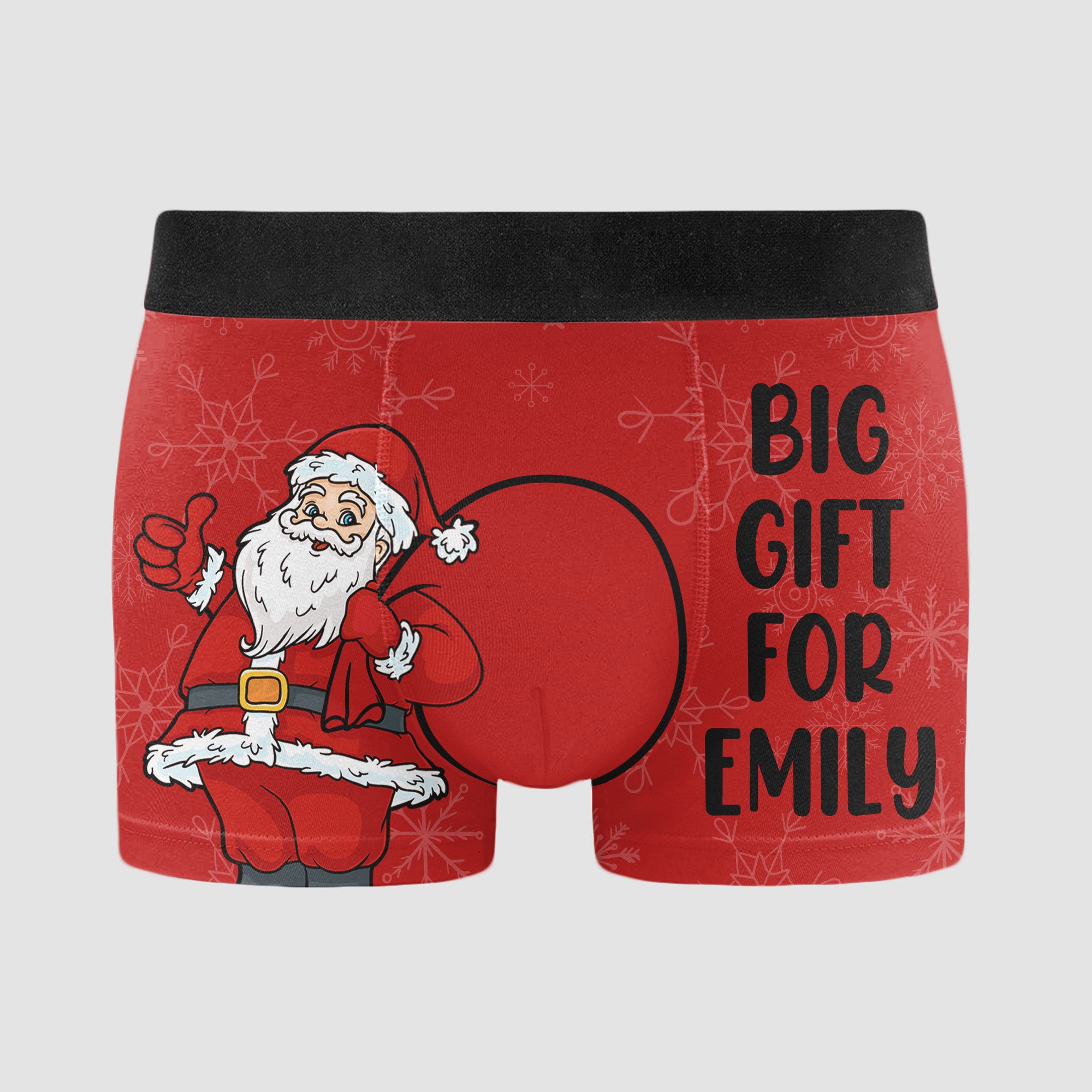 Christmas Funny Husband Boyfriend - Personalized Men's Boxer Briefs