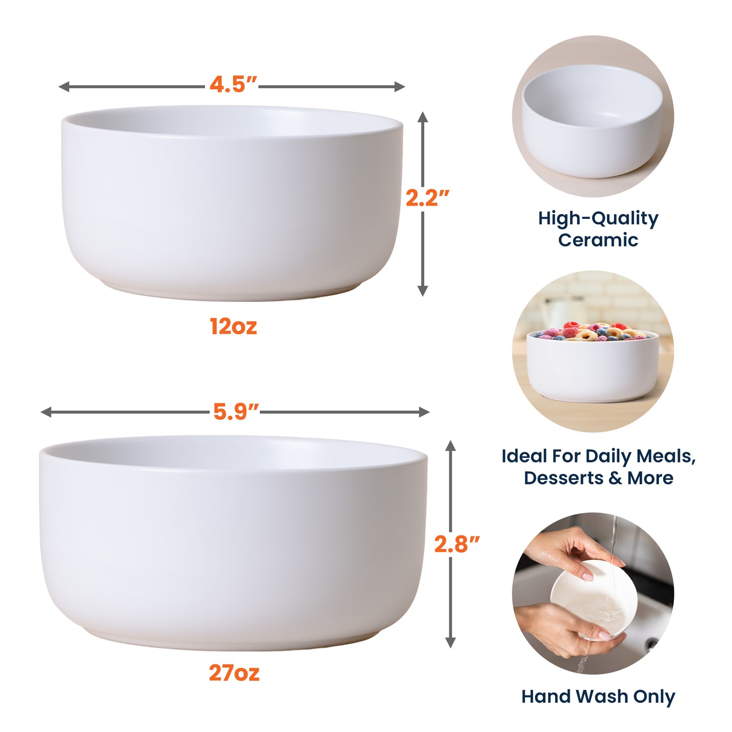 Couple Movie Night Snacks - Personalized Ceramic Bowl