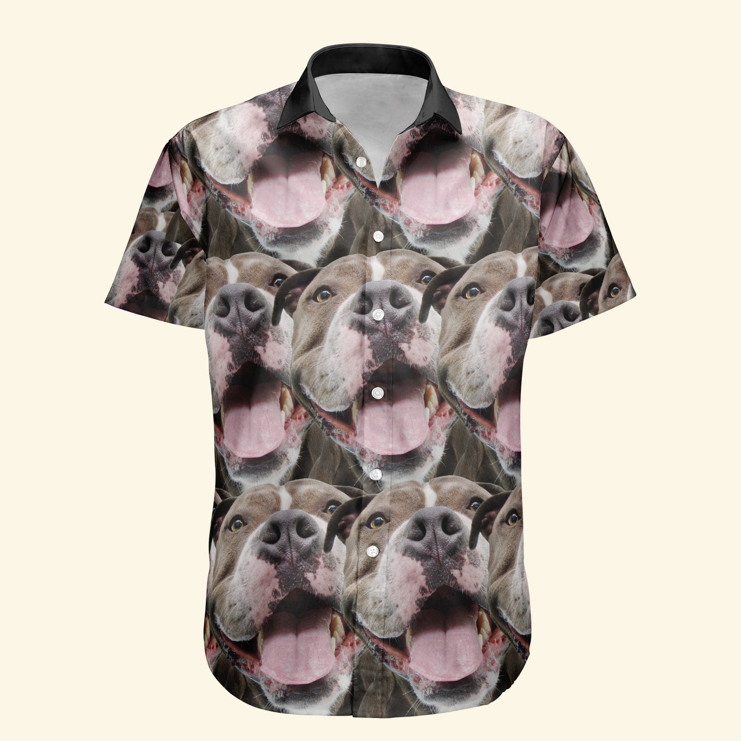 Custom Face Funny Summer For Dog Lovers - Personalized Photo Hawaiian Shirt