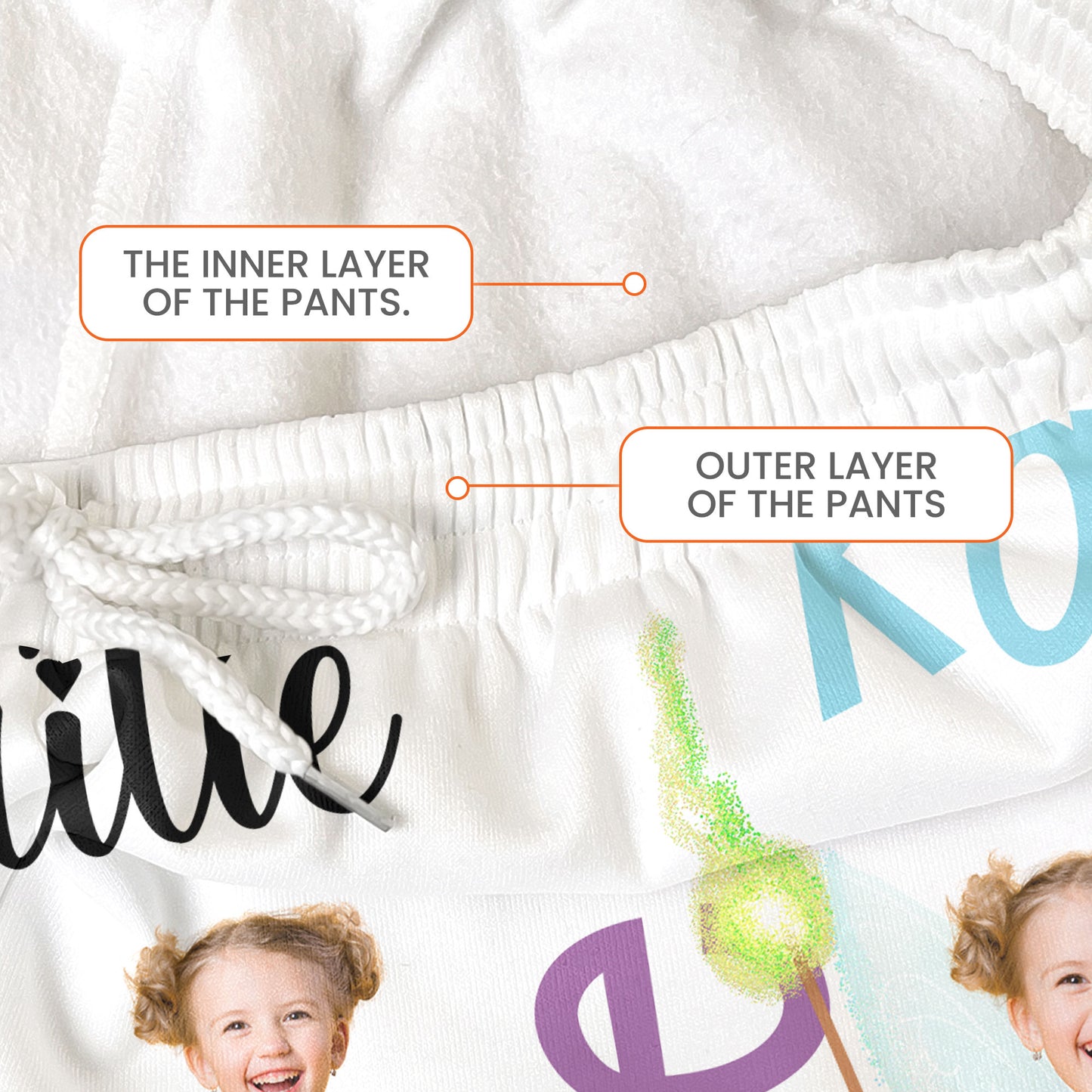 Custom Face Princess Baby - Personalized Photo Sweatpants