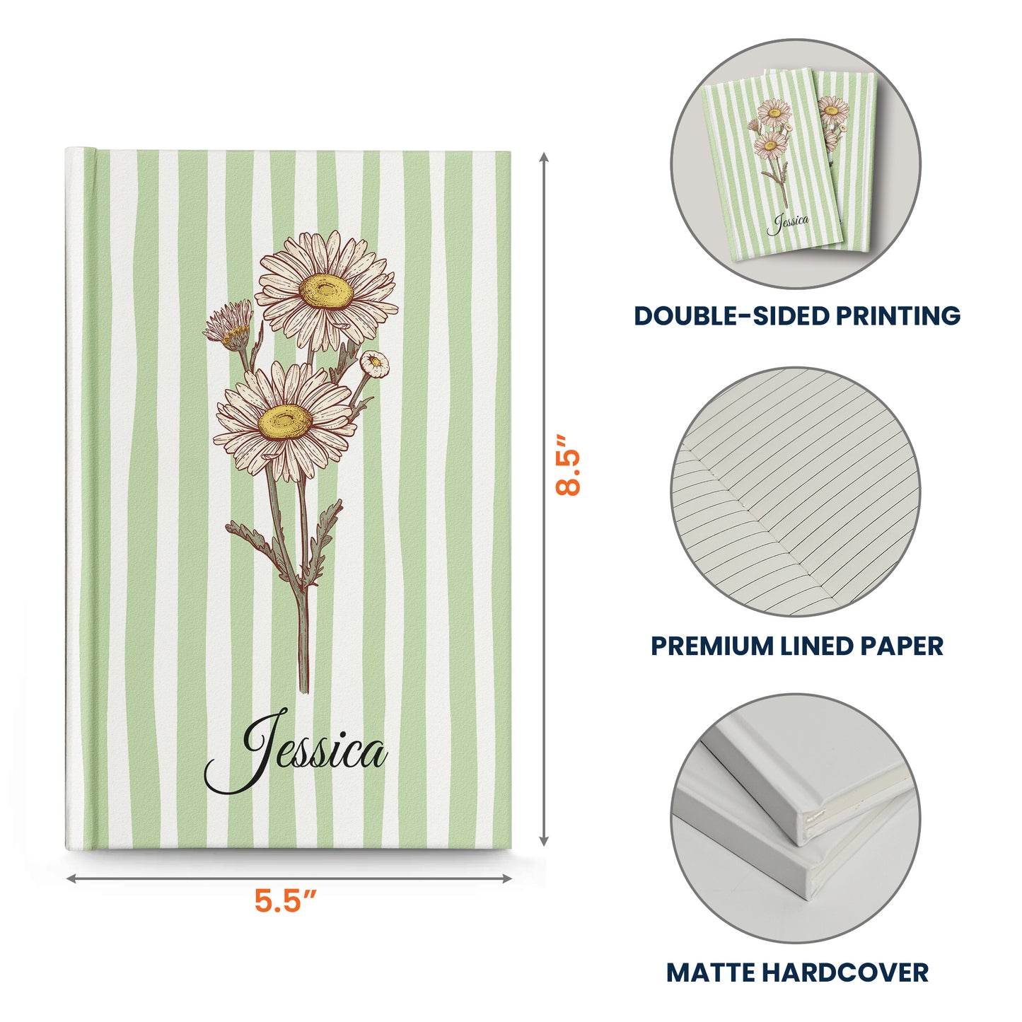 Custom-Birth-Flower-Gift-For-Her-Friends-Sisters-Coworker-Personalized-Hardcover-Journal-8