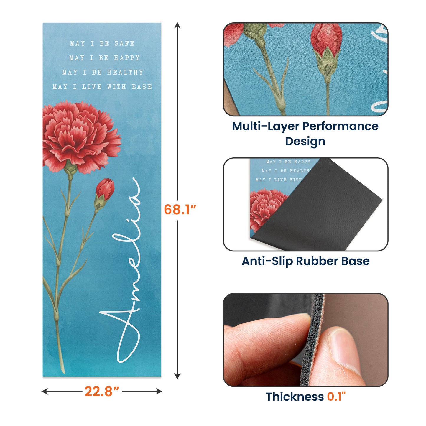 Custom-Name,-Birth-Flower-Personalized-Yoga-Mat-6