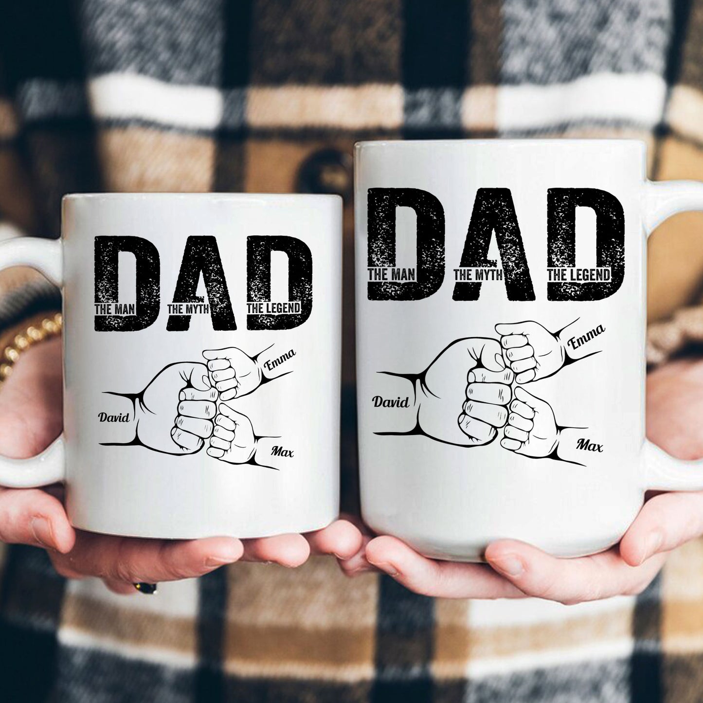 Dad The Man The Myth The Legend - Custom Father's Day Gift Set