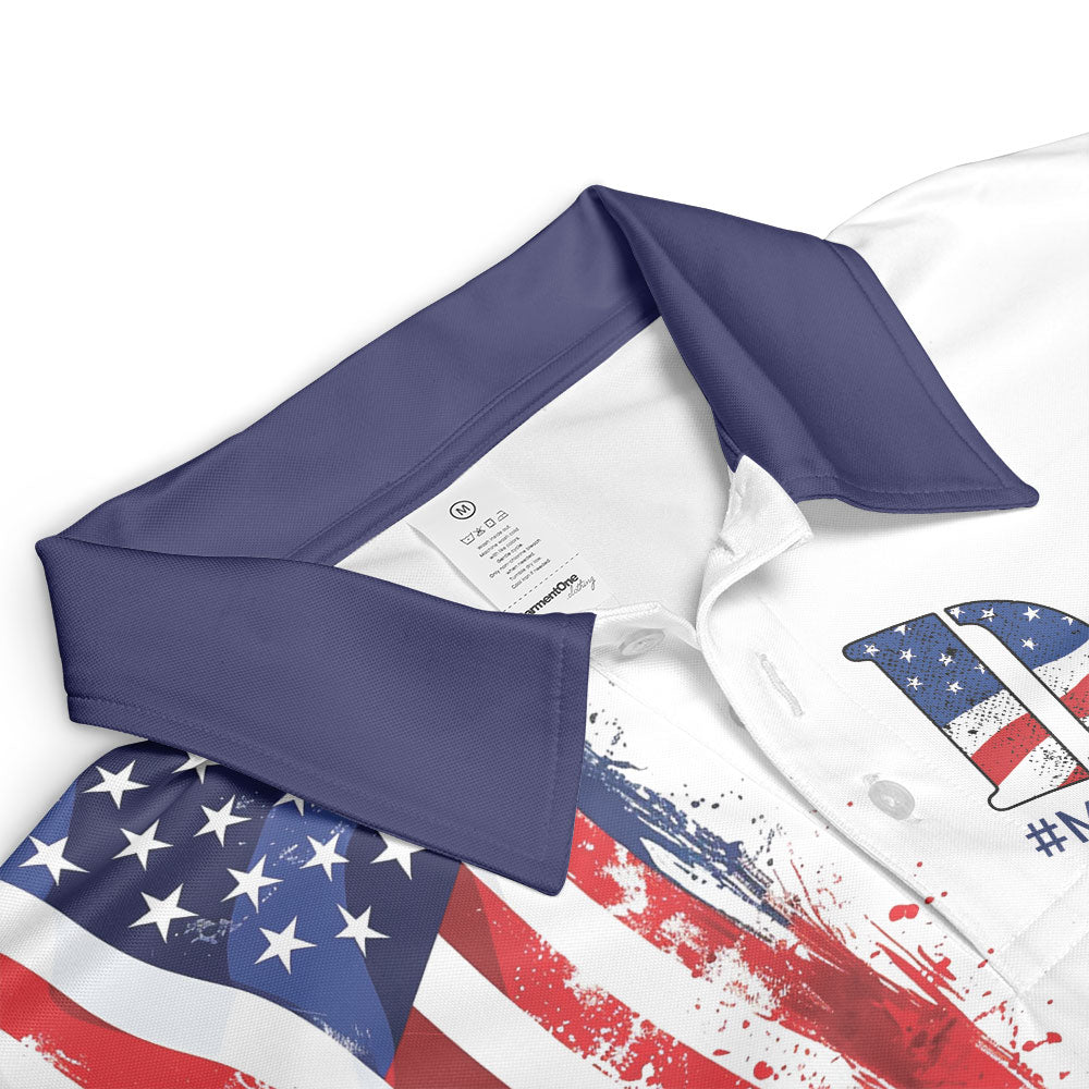 Dad: The Man, The Myth, The Legend - Personalized Polo Shirt