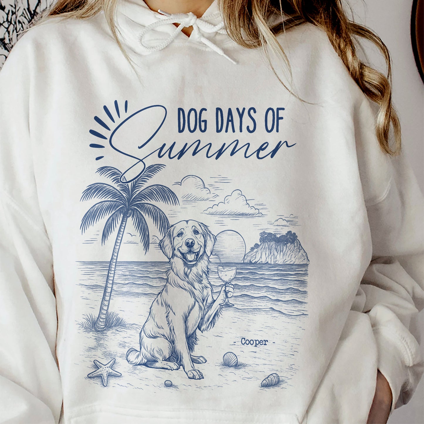 Dog Days Of Summer - Personalized Shirt