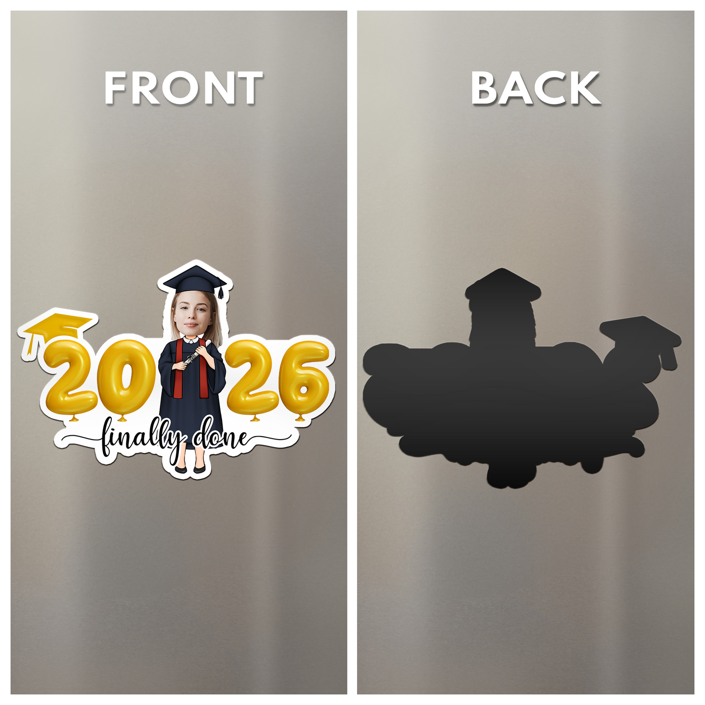 Finally Done - Personalized Photo Magnet