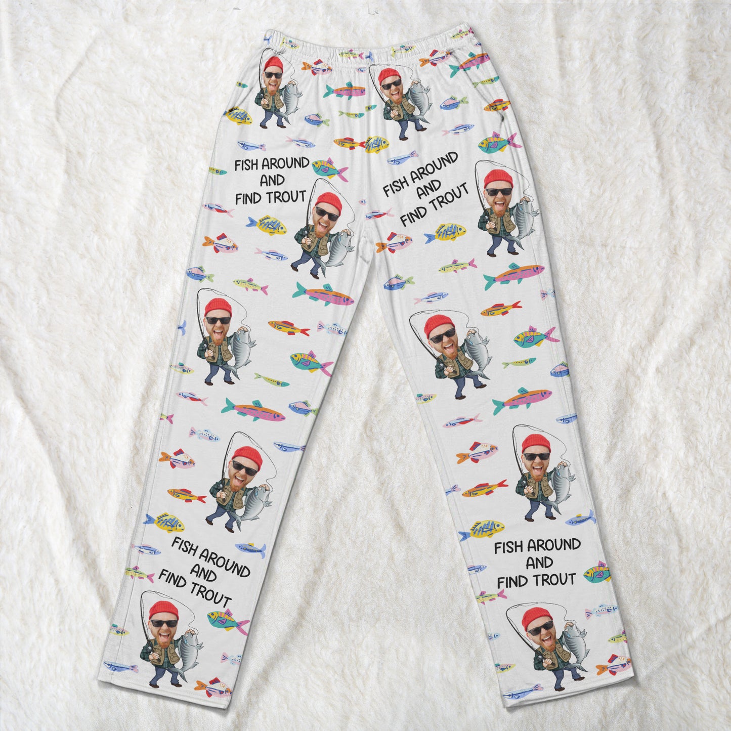 Fish-Around-And-Find-Trout-Personalized-Sweatpants,-Lounge-Pants-With-Pockets-3