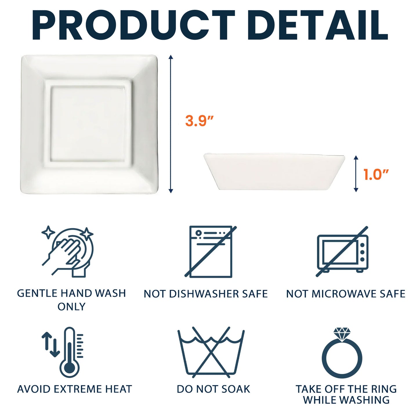 Flowers Blooming Together In Friendship Forever Dried Flower Printed - Personalized Jewelry Dish