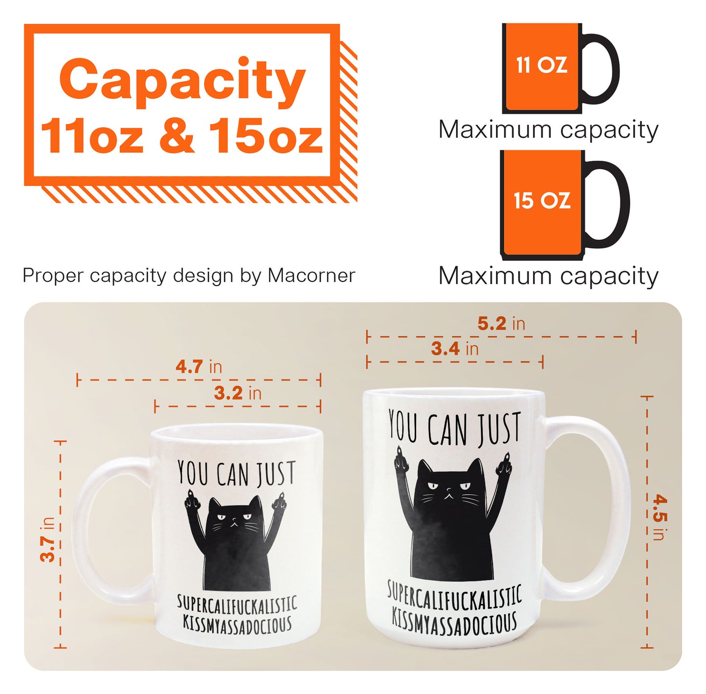 Funny Mug - Supercalifuckalistic Kissmyassadocious - Fun Gifts For Coworker, Friends, Boss - Personalized Mug