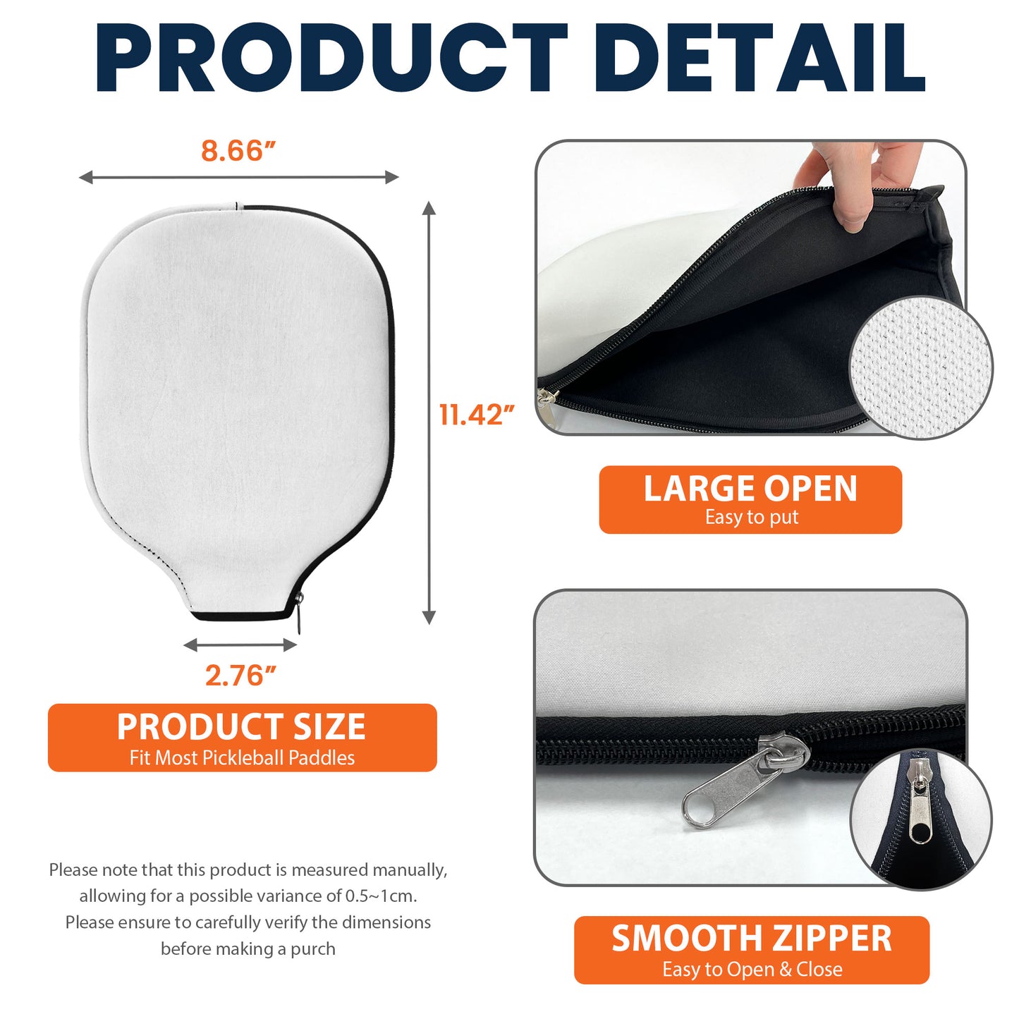 Funny Pickleball Poses Custom Face - Personalized Photo Pickleball Paddle Cover