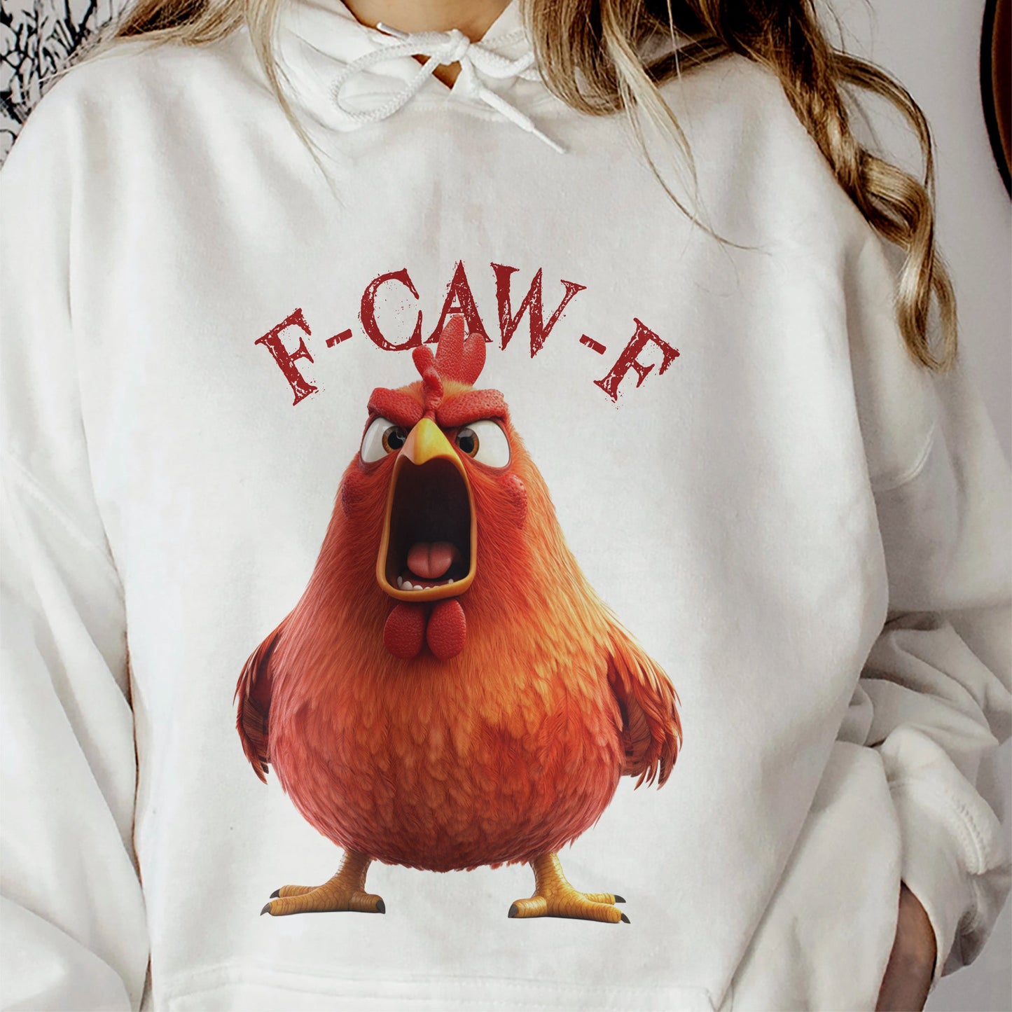 Funny Shirt - Humorous Crow F-Caw-F - Personalized Shirt