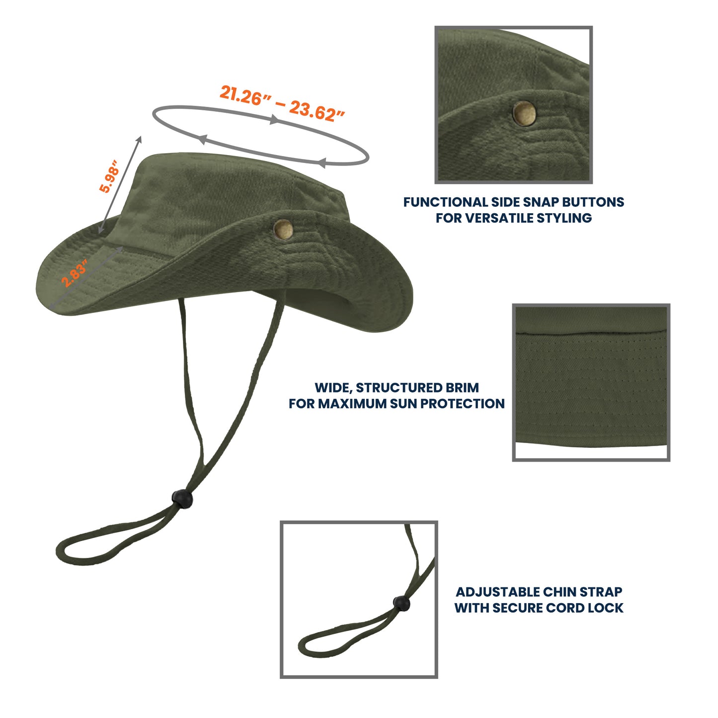 Gardener Of The Year Cartoon Version - Personalized Bucket Hat