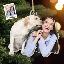 Gift For Dog Lovers Dog Mom Dog Dad - Personalized Acrylic Photo Ornament