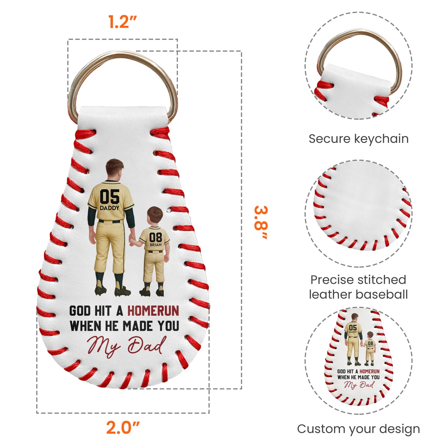 God-Hit-A-Homerun-When-He-Made-You-My-Dad-Mom-Personalized-Keychain-4