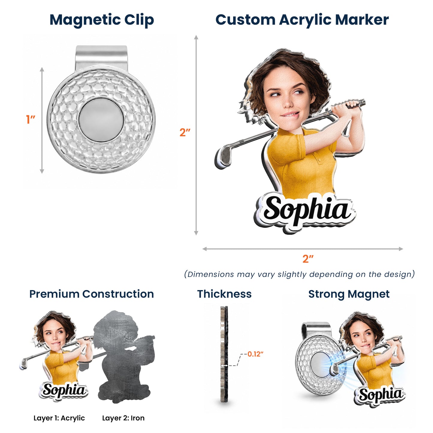 Golf-Character-And-Name-Gift-For-Golf-Players,-Golf-Lover-Personalized-Golf-Ball-Marker-5