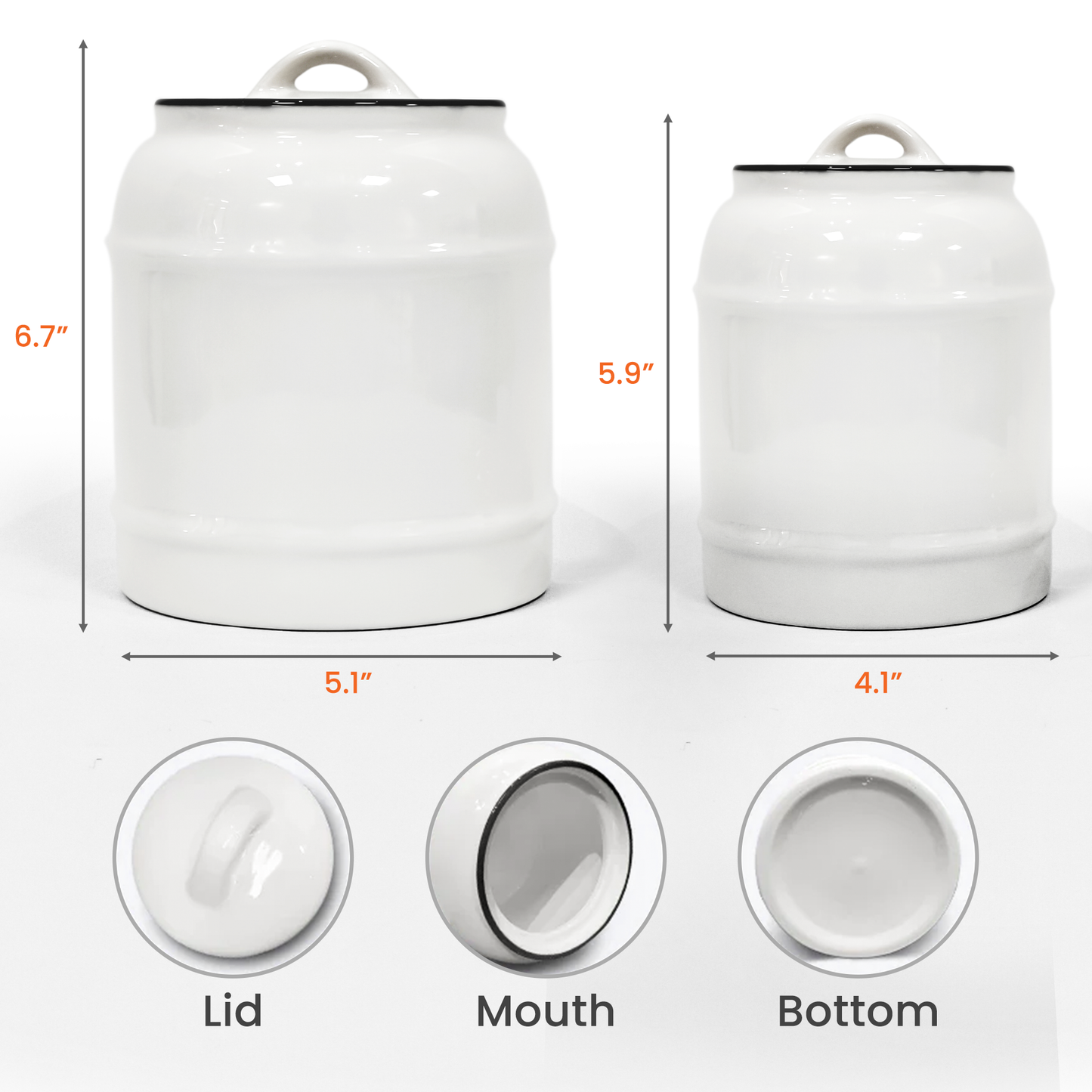 Grandma's Perfect Batch - Personalized Cookie Jar