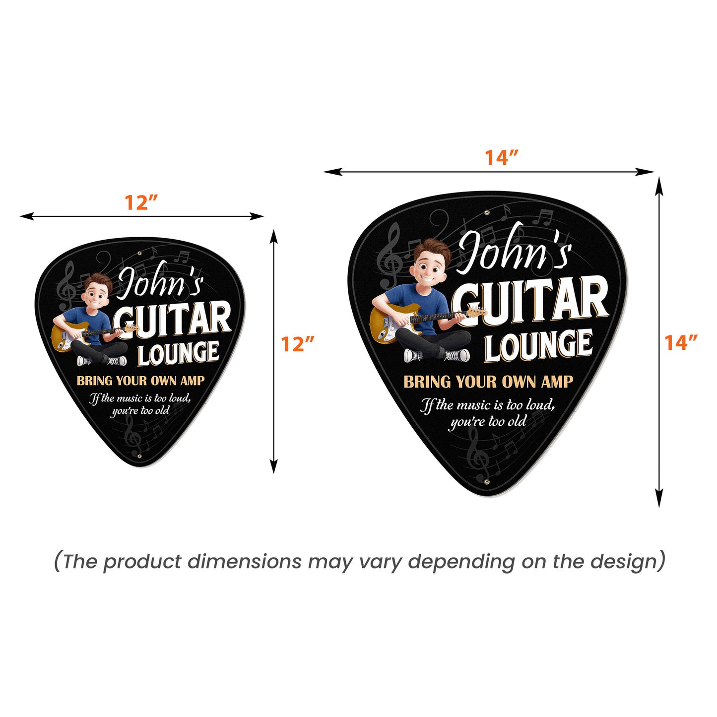 Guitar-Lounge-Personalized-Metal-Sign-5