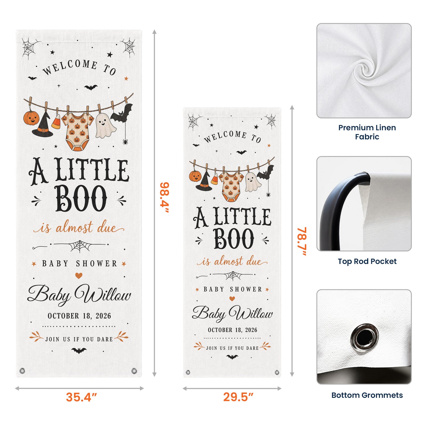 Halloween-Baby-Shower,-Little-Boo-Is-Almost-Due-Banner-Personalized-Welcome-Sign-5