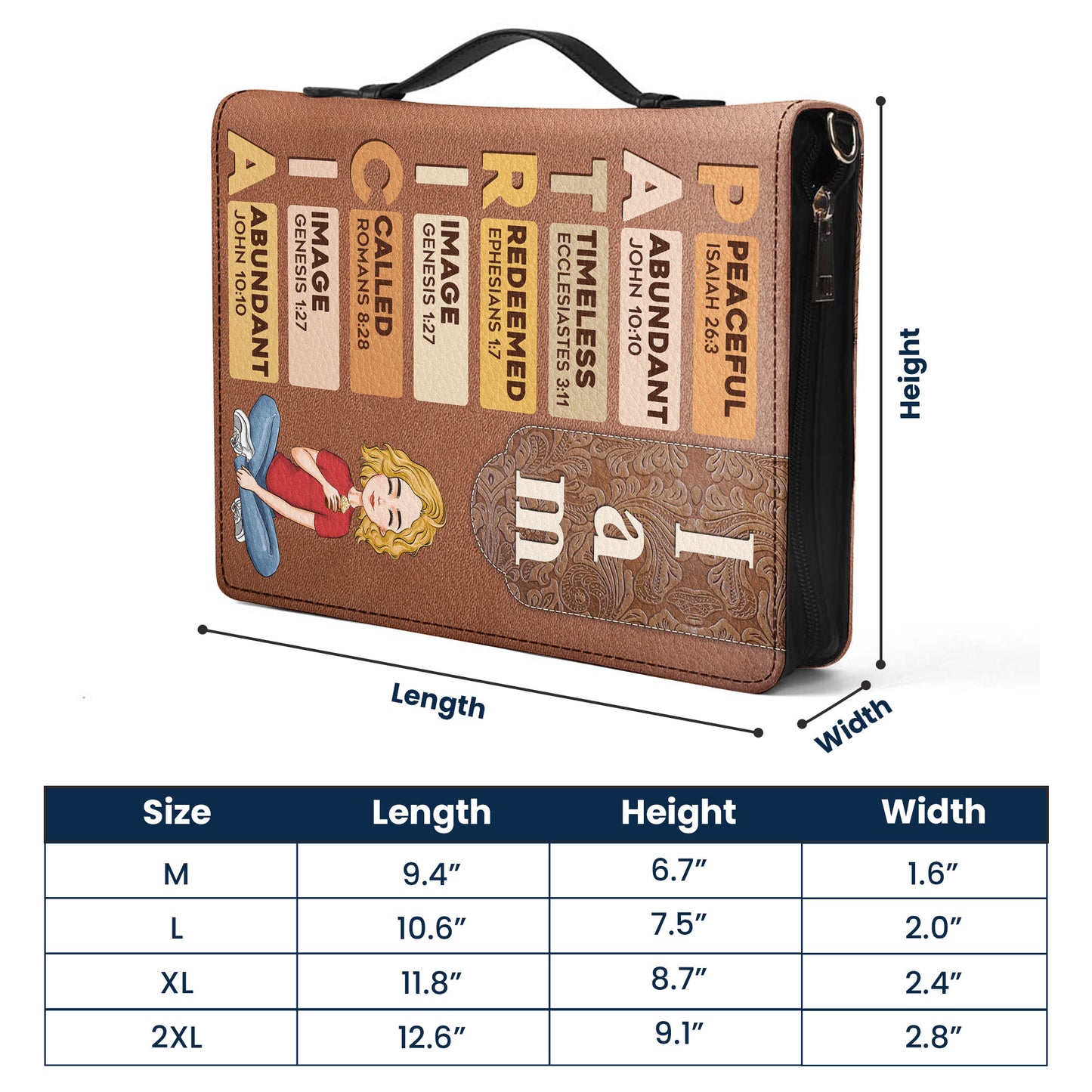 I Am - Personalized Bible Cover