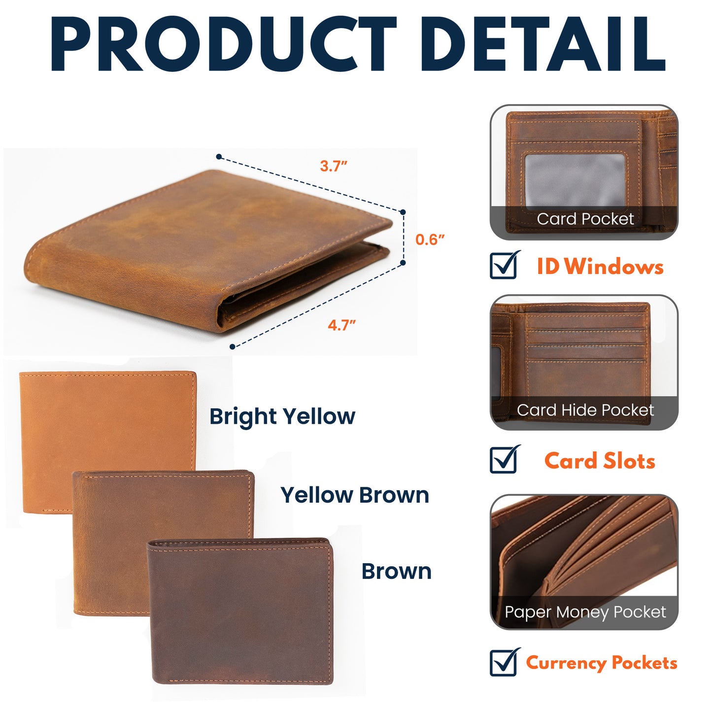 I F*cking Love You Thanks For All The Orgasms Gift For Husband, Boyfriend - Personalized Leather Wallet