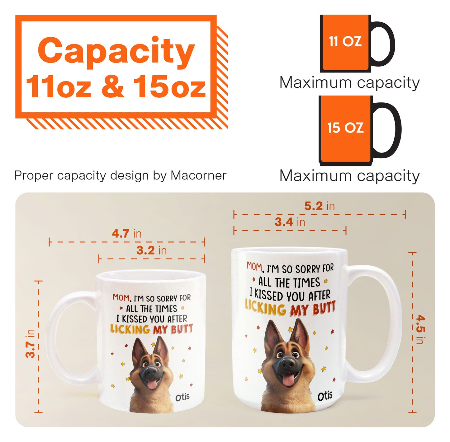 I Kissed You After Licking Butt - Personalized Mug