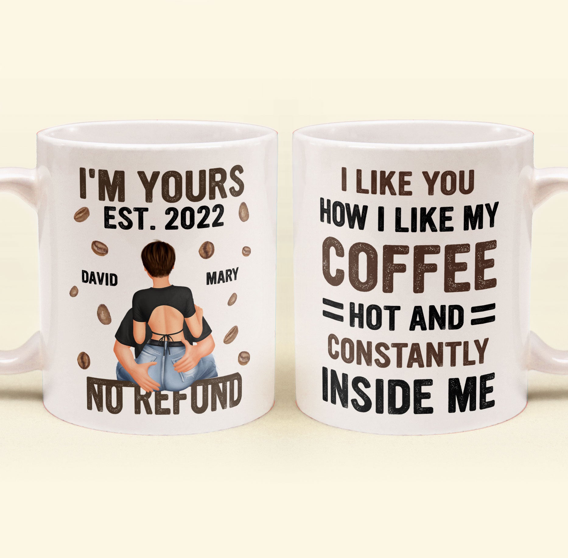 I Like You How I Like My Coffee, Hot And Inside Me - Personalized Tumb –  Macorner