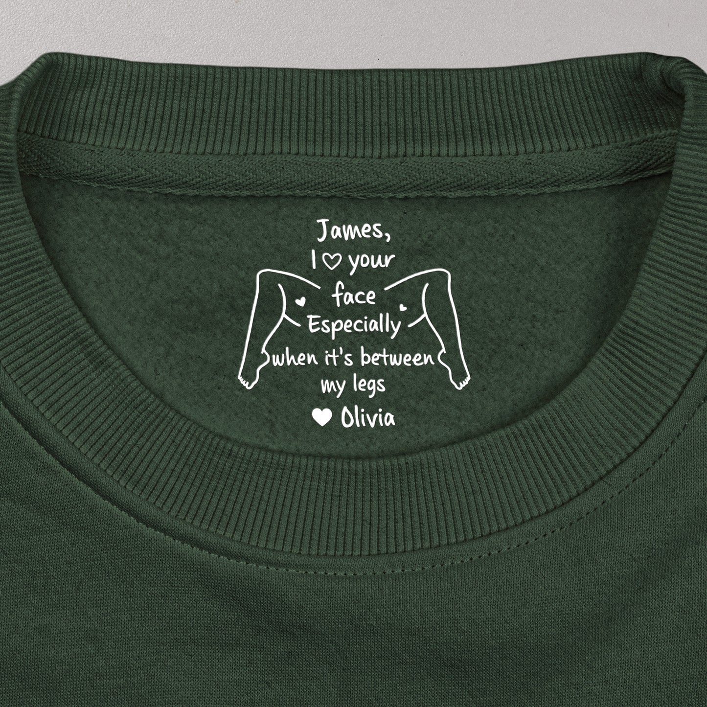 I Love Your Face Especially When It's Between My Legs - Personalized Shirt
