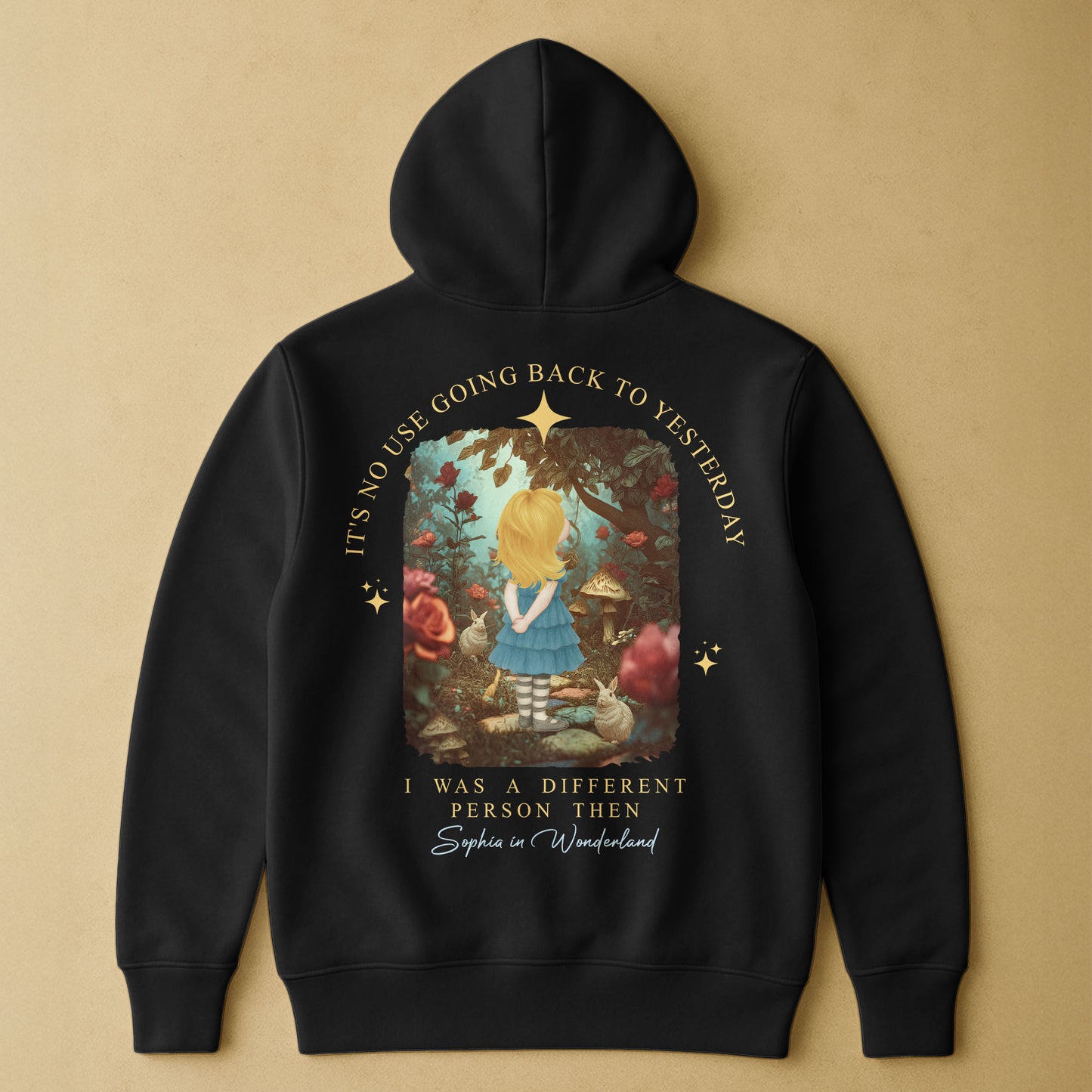 It's No Use Going Back To Yesterday - Personalized Back Printed Shirt