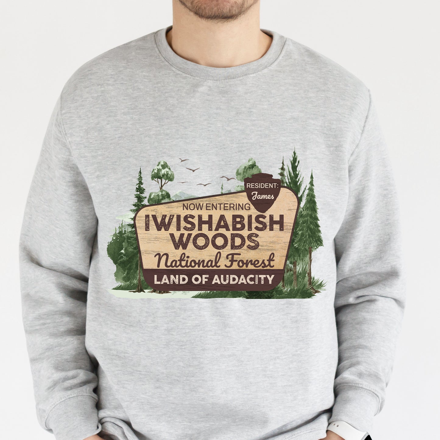 Iwishabish Woods National Forest - Personalized Shirt