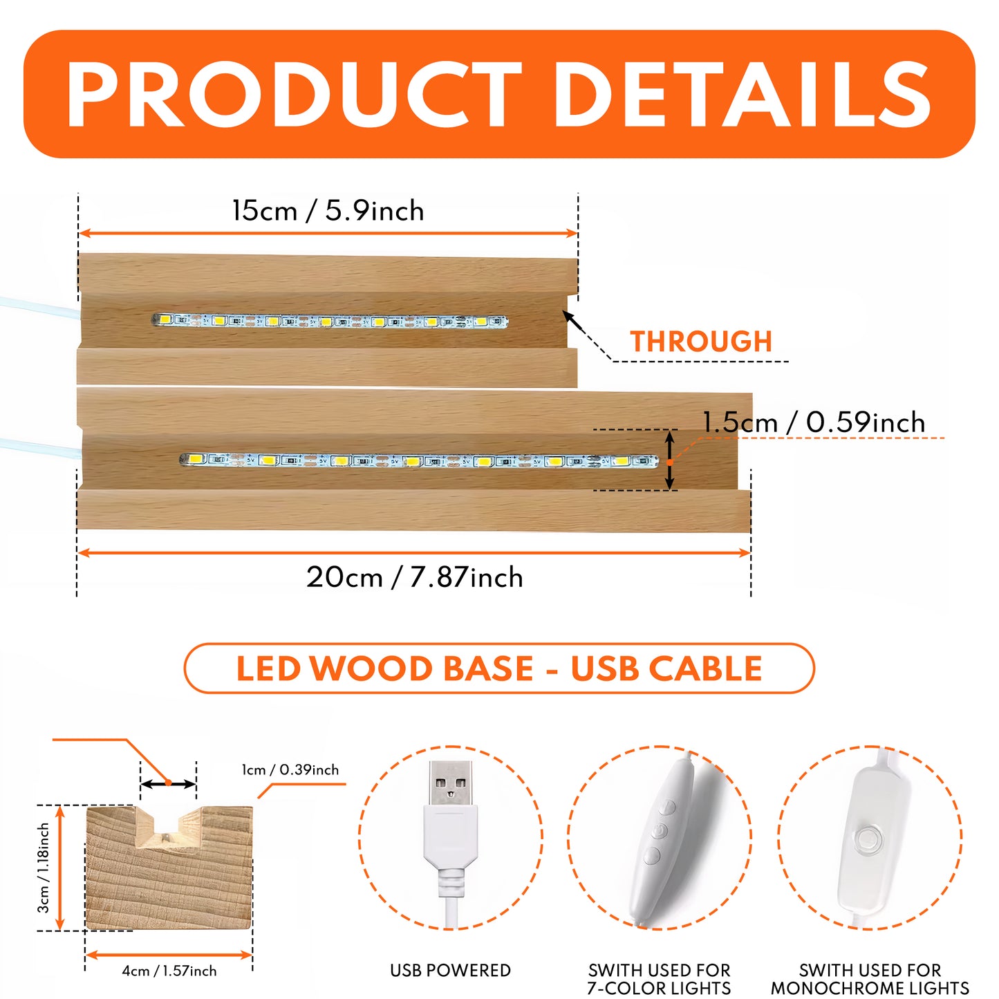 Kid Floral Name - Personalized LED Night Light