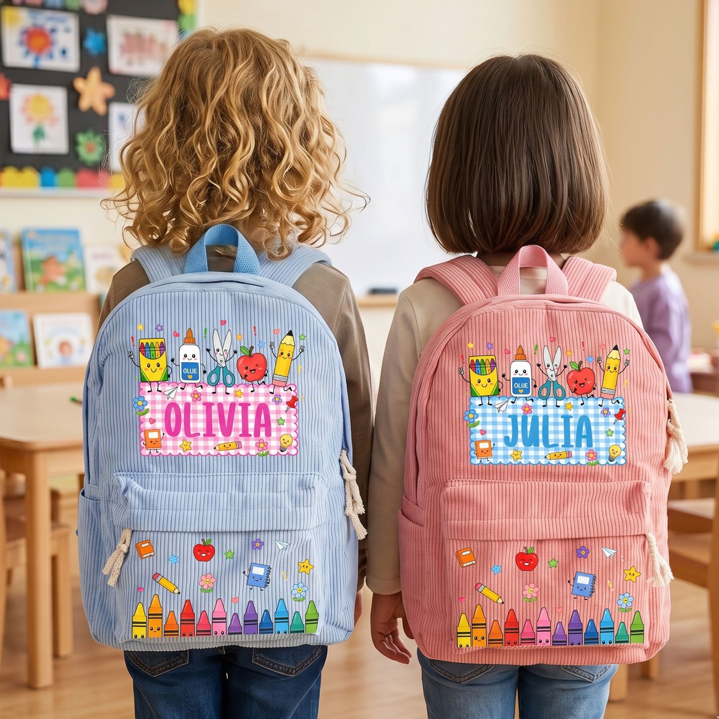Kid-Pencil-Apple-Notebook-Crayon-Design--Personalized-Backpack-8