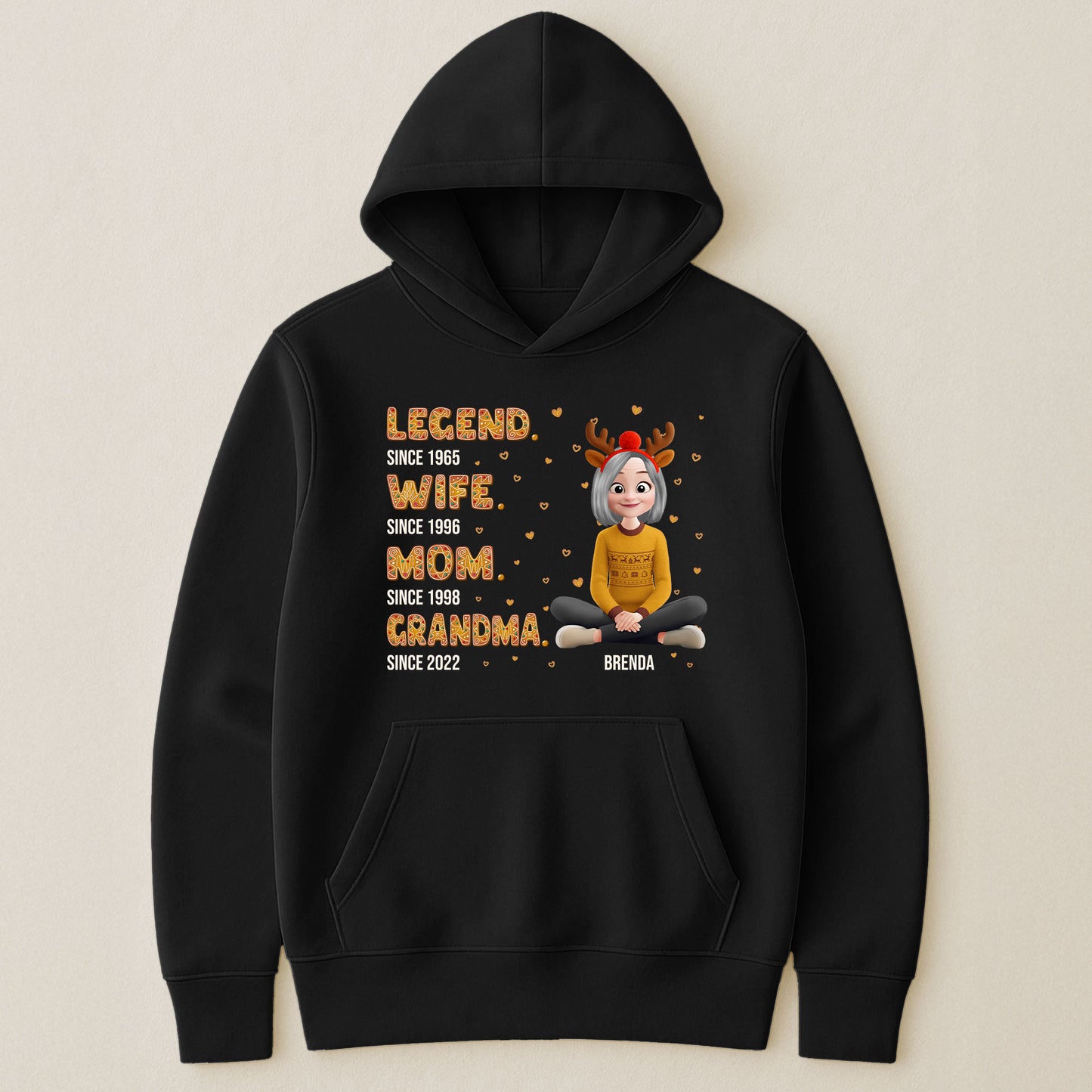 Legend Wife Mom Grandma - Personalized Shirt