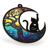 Loss Of Pet - Cat Version - Personalized Suncatcher Ornament