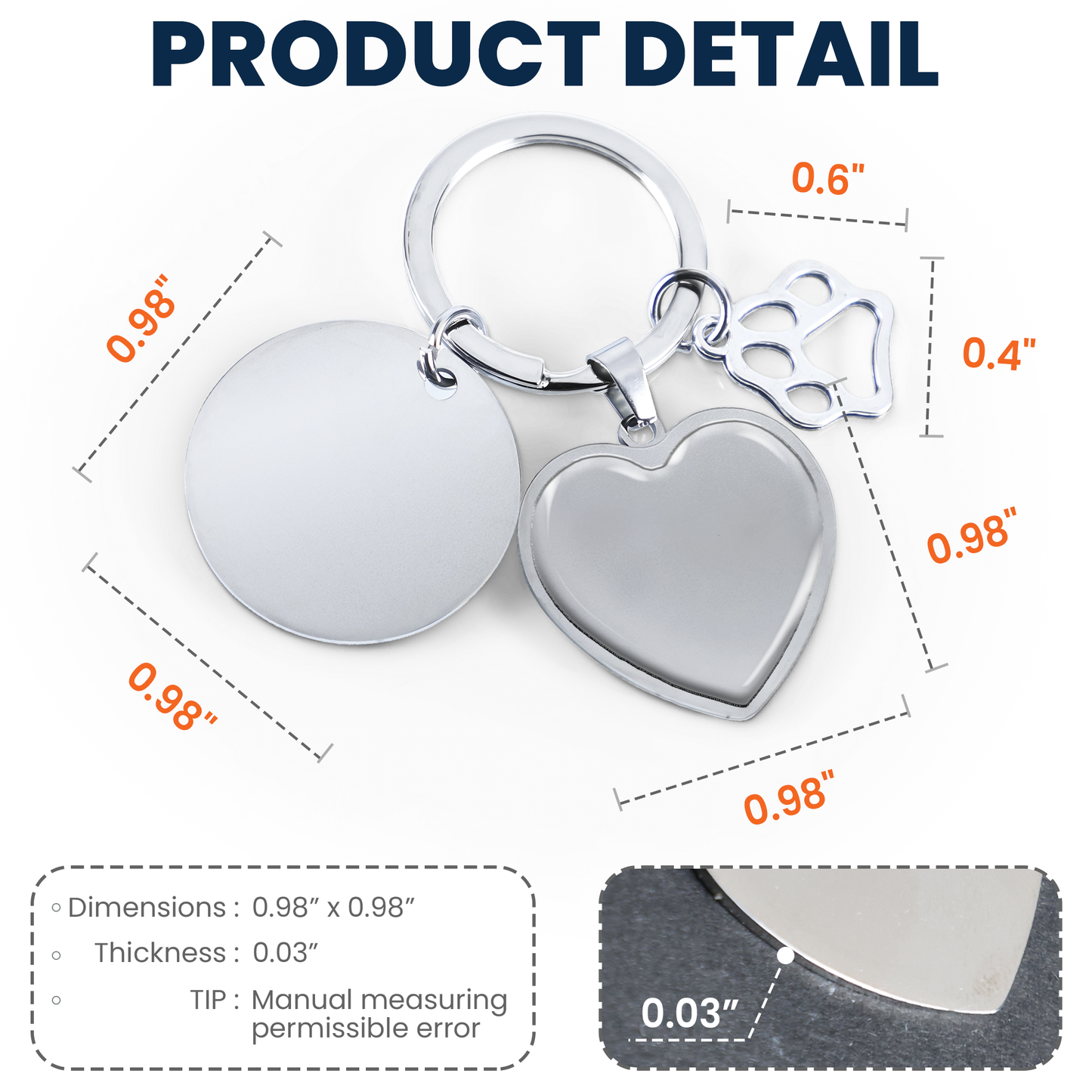 Pet Once By My Side Forever In My Heart - Personalized Photo Keychain