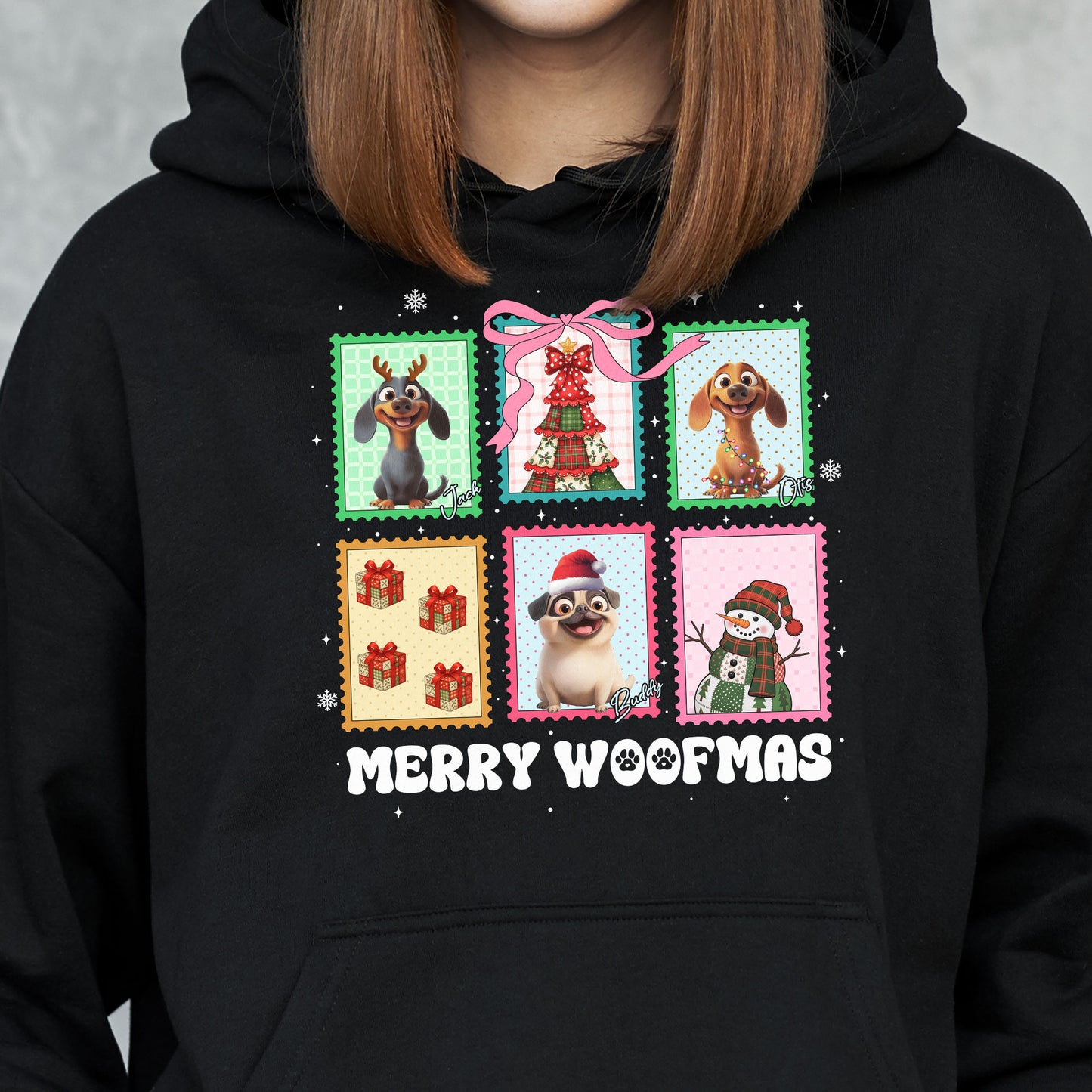 Merry Christmas Pet Lovers Stamp - Personalized Shirt