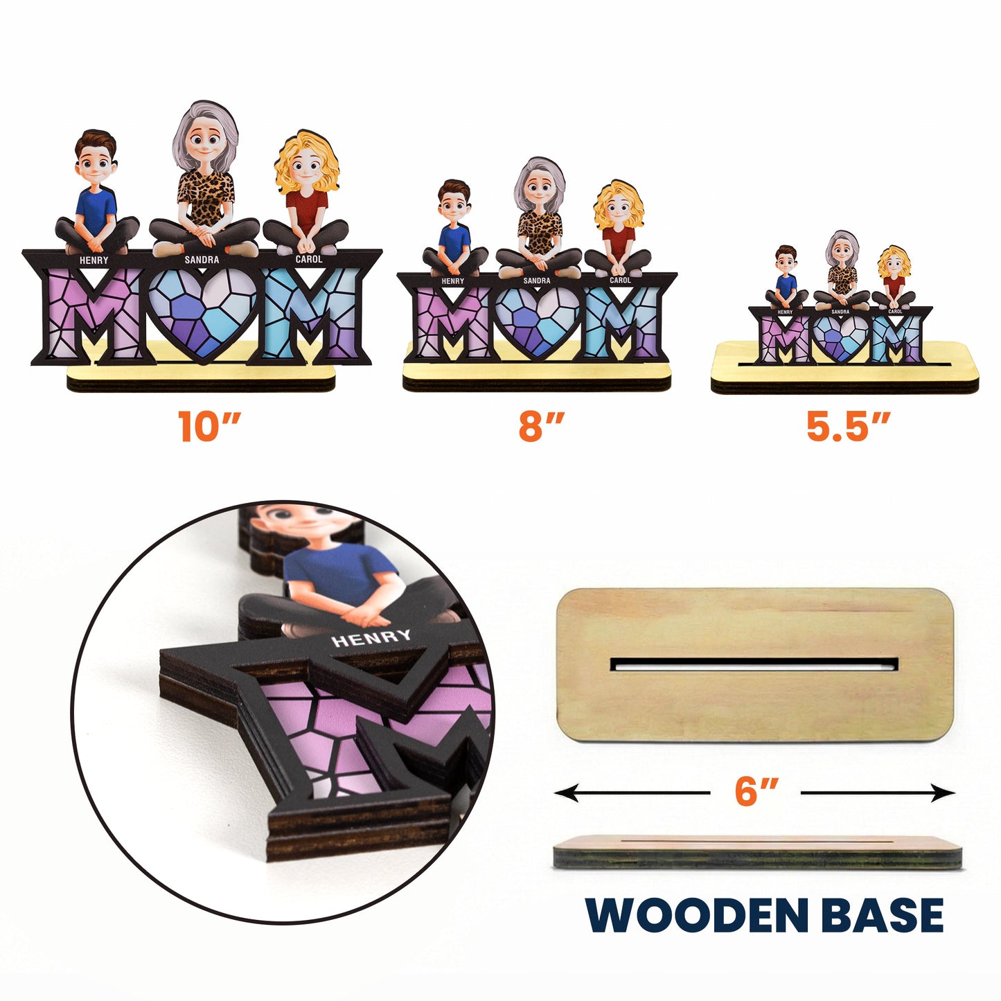 Mother_Children_Mothers_Day_Gift_For_Wife_Mum_Mom_Personalized_Wooden_Plaque_6