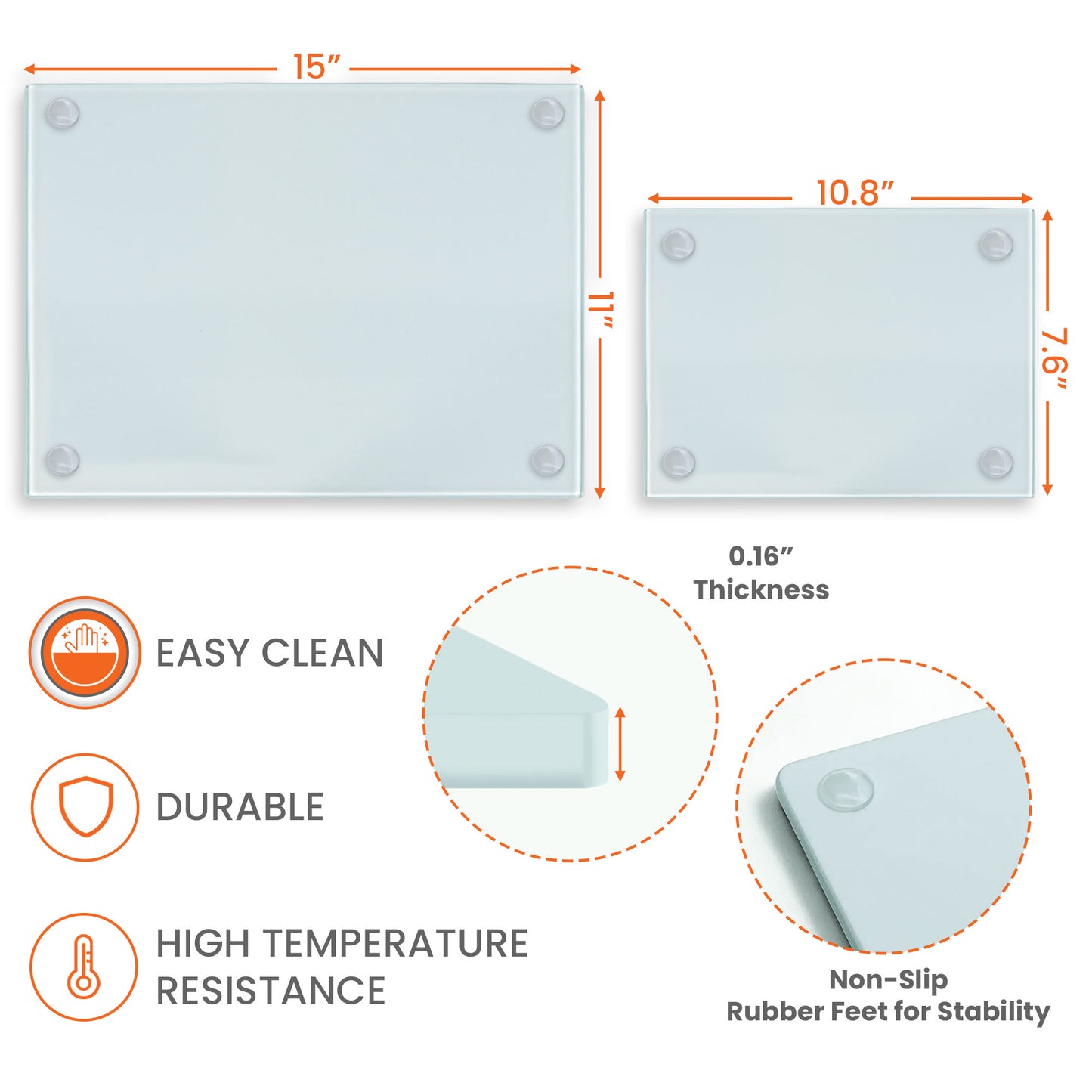 My Favorite People Call Me - Personalized Glass Cutting Board