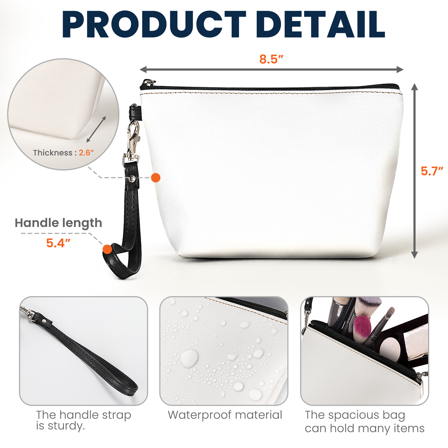 Baseball Mom - Personalized Cosmetic Bag